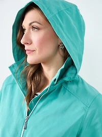 Poly Anorak Coat