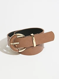 Tobacco Polished Pant Belt