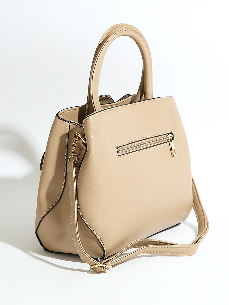 Mushroom Flower Detail Handbag