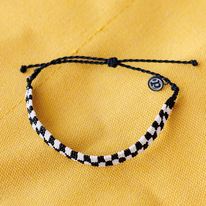 Woven Seed Bead Checkerboard