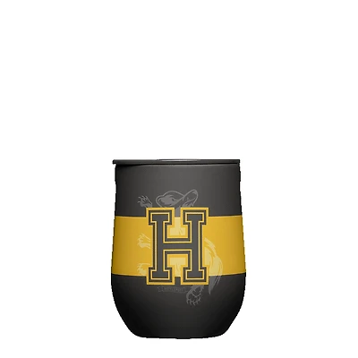 Stemless 12oz- Hufflepuff