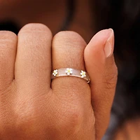 Daisy Resin Ring