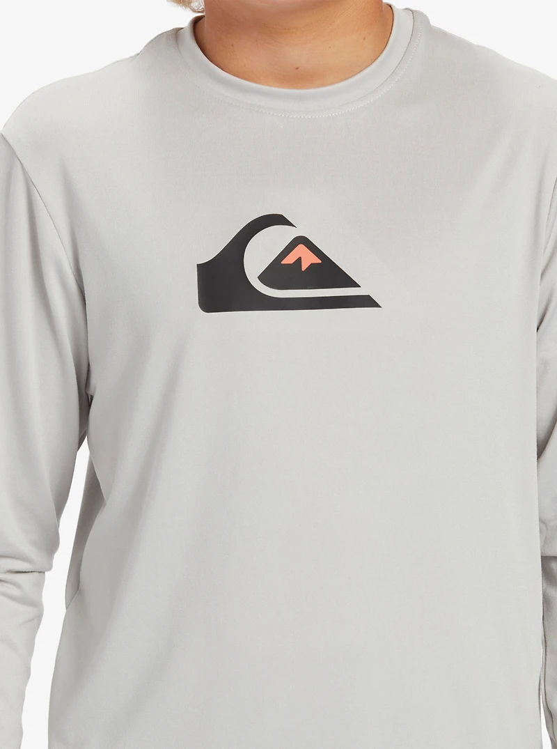 Boy's 8-16 Solid Streak L/S