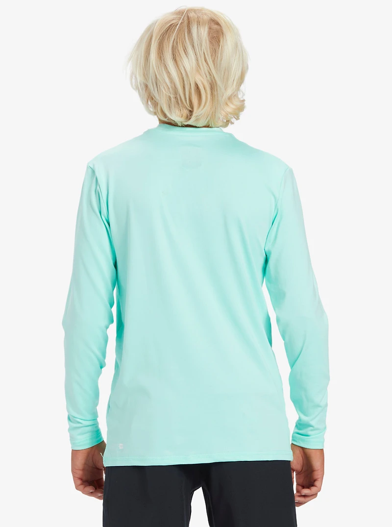 Boy's 8-16 Solid Streak L/S