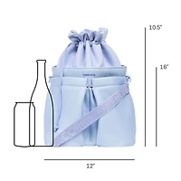 Beverage Bucket Bag Periwinkle
