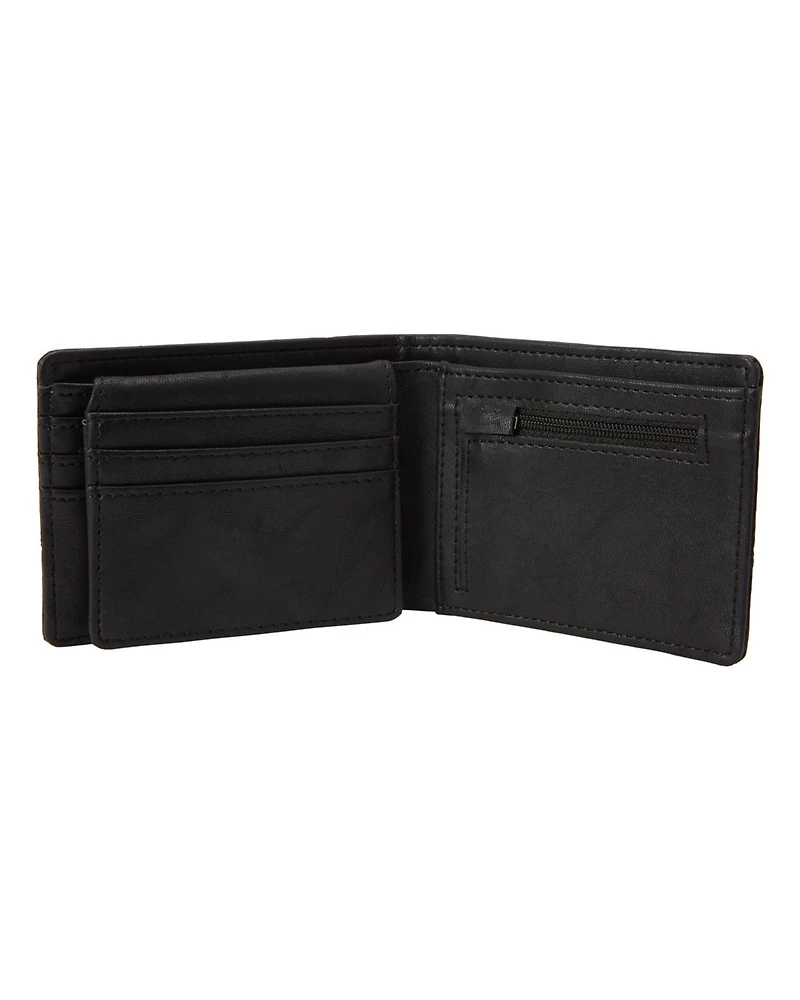 Dimension Faux Leather Bi-Fold