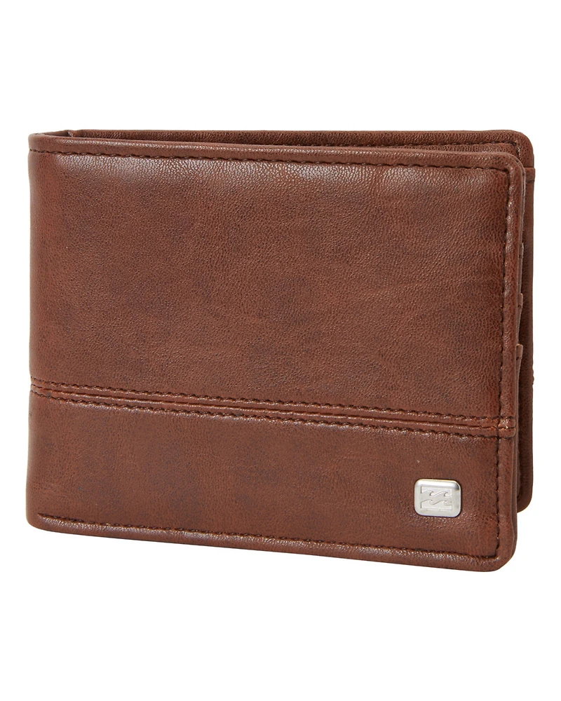 Dimension Faux Leather Bi-Fold