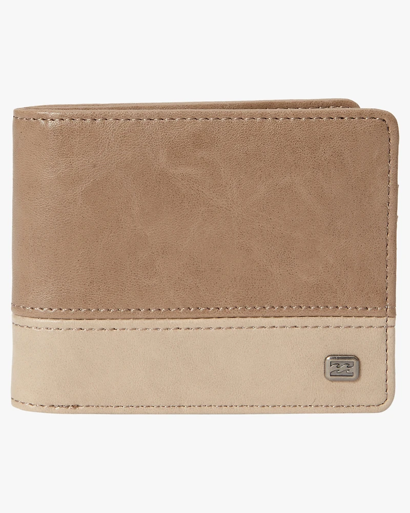 Dimension Faux Leather Bi-Fold