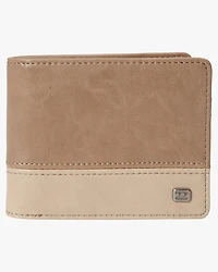 Dimension Faux Leather Bi-Fold