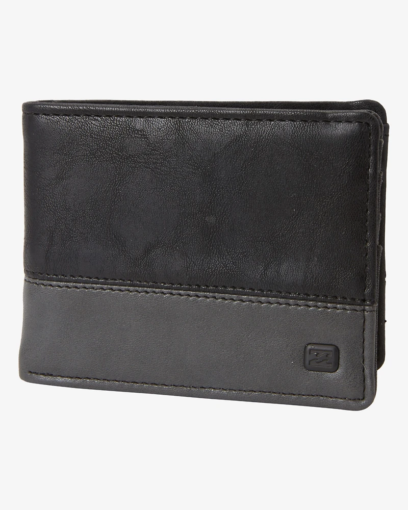 Dimension Faux Leather Bi-Fold