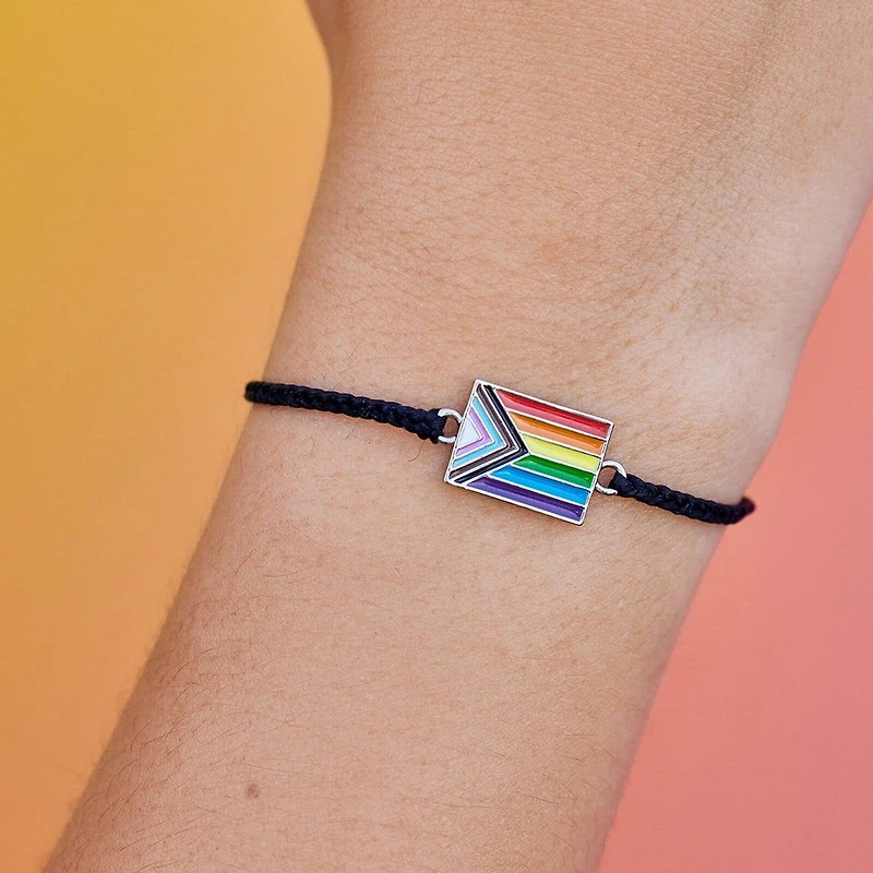 Progress Pride Charm Bracelet