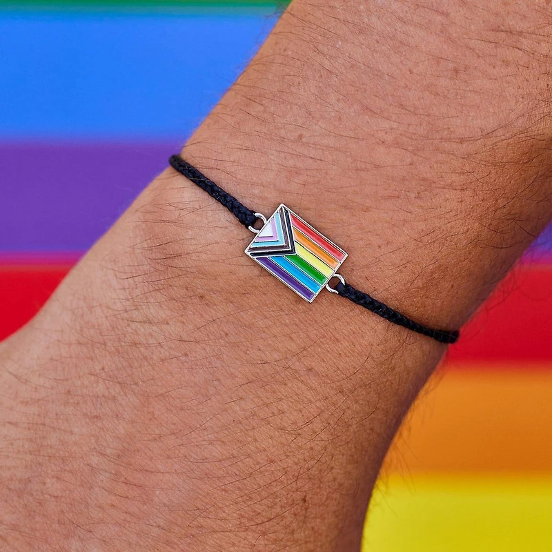 Progress Pride Charm Bracelet