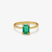 Emerald Statement Ring