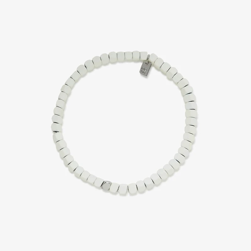 Men's Coated Hematite Stretch