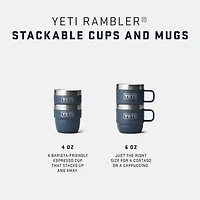 Rambler 4oz Stack Cups- BLK