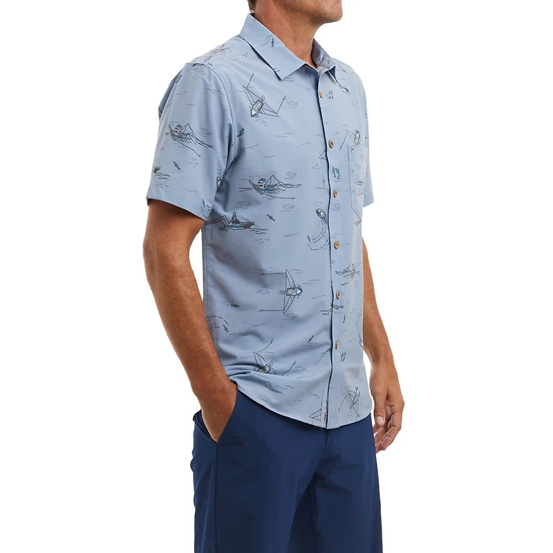 The Topshot Trollin Button Up