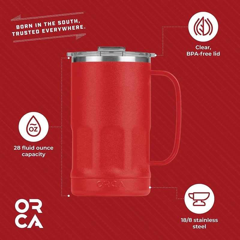 Stein 28oz. Red