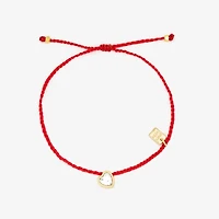 Heart Bead Bracelet- Red