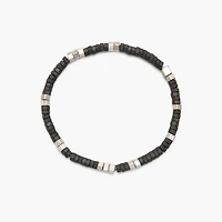 Men's Faceted Pyrite Stretch