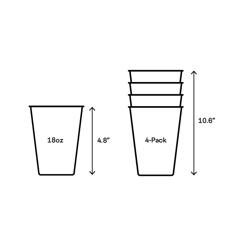 Eco Stacker- Gloss Red