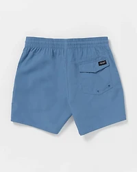 Lido Solid Trunks- Elec Green
