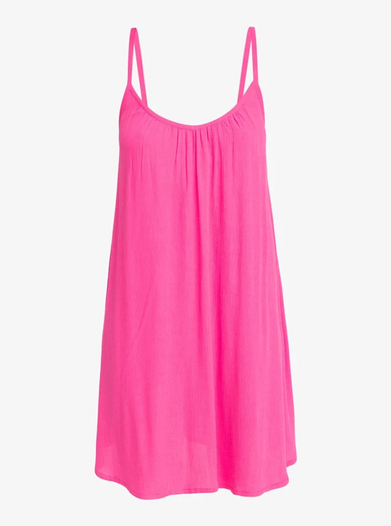 Spring Adventure Solid Dress
