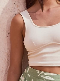 Pretty Please - Tank Crop Top