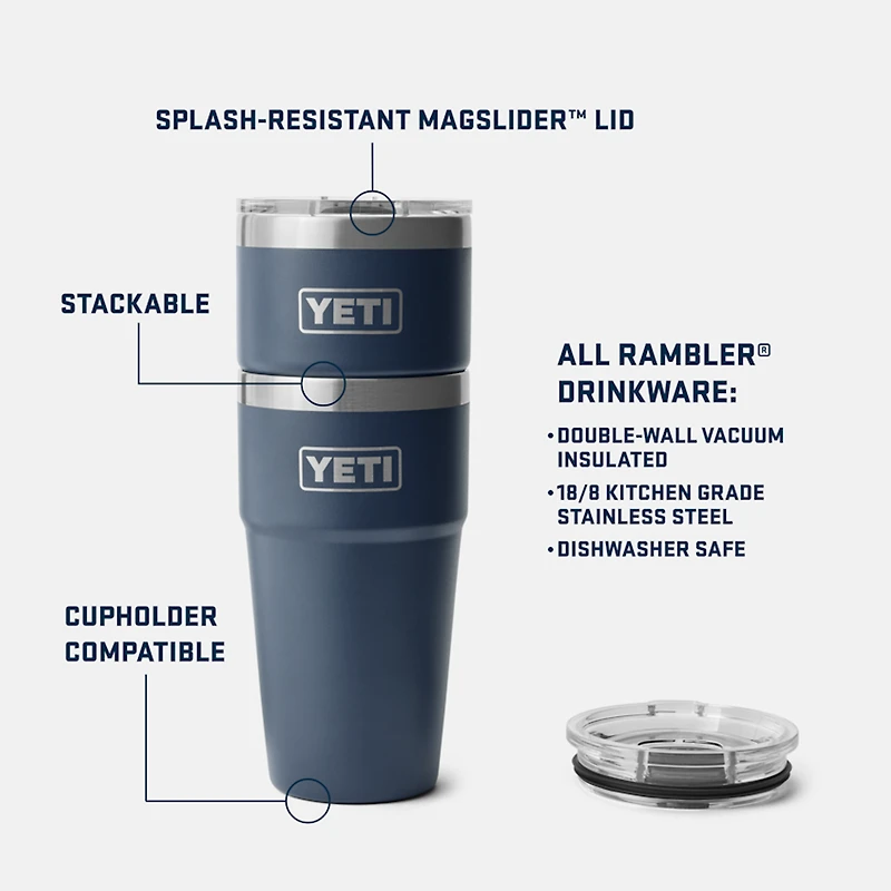 Stackable Cup 20oz- RESRED
