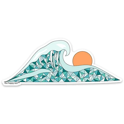 3" Sunrise Wave Vinyl