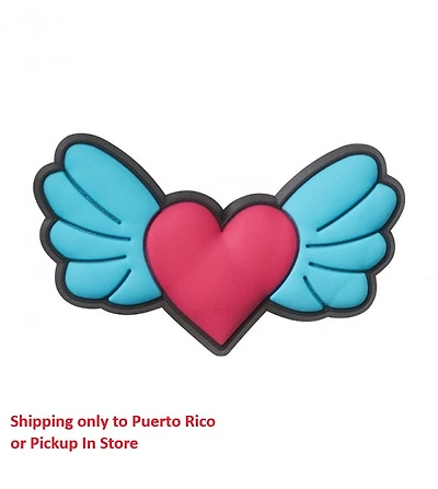 Heart With Wings Jibbitz