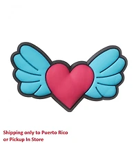 Heart With Wings Jibbitz