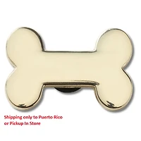 Gold Dog Bone Jibbitz