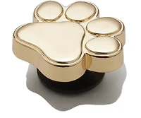 Gold Dog Paw Jibbitz