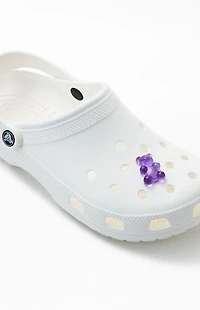 Purple Candy Bear Jibbitz