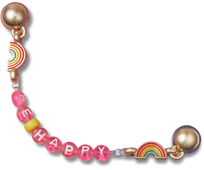 Be Happy Chain Jibbitz