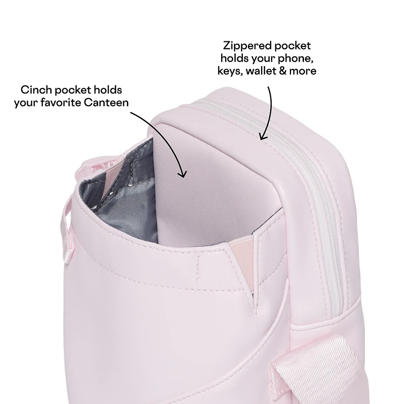 Sling Crossbody Bag- RoseQurtz