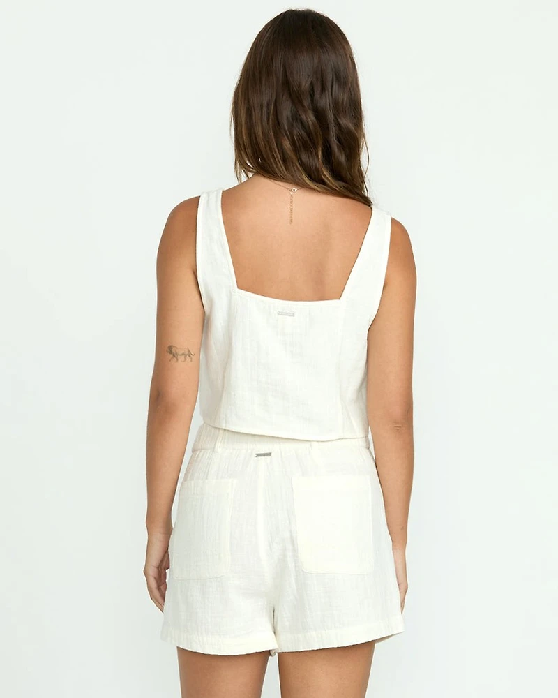 Open Skies Woven Tank