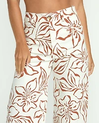 Free Fall Printed Twill Pants