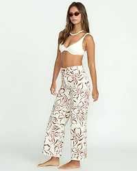 Free Fall Printed Twill Pants