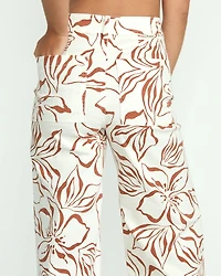 Free Fall Printed Twill Pants