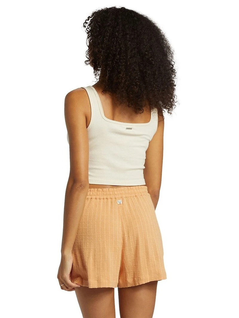 Sunset Elastic Waist Shorts