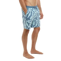 Leiday Elastic Waist Short 17"