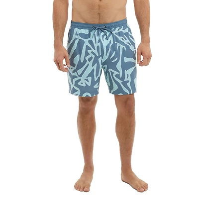 Leiday Elastic Waist Short 17"