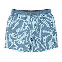 Leiday Elastic Waist Short 17"