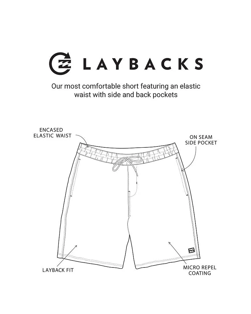 Lineup Laybacks 16" Trunks