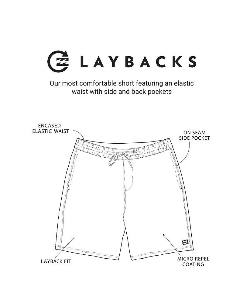 Lineup Laybacks 16" Trunks