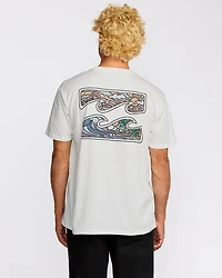 Crayon Wave Premium T- Shirt