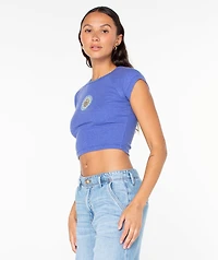 Slow Dive Cropped Baby Tee