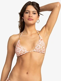 Fresco Tile Tri Bikini Top