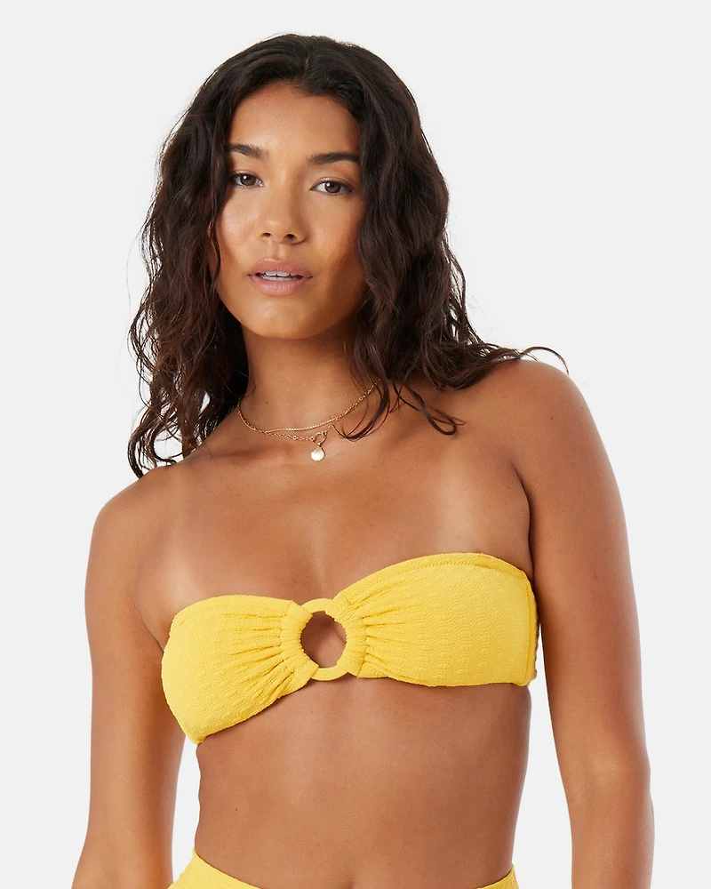 Haleiwa Bandeau Bikini Top